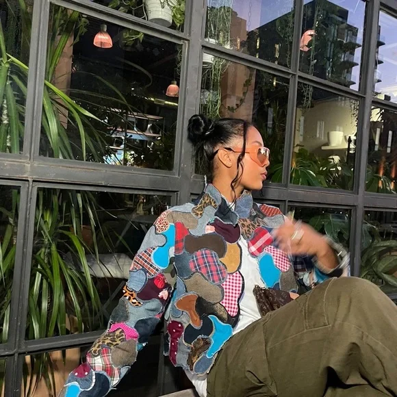 Denim Multipattern Camo Jacket - Picture 7 of 8